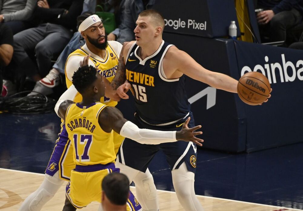 NBA Western Conference Finals - Los Angeles Lakers at Denver Nuggets  / BOB PEARSON