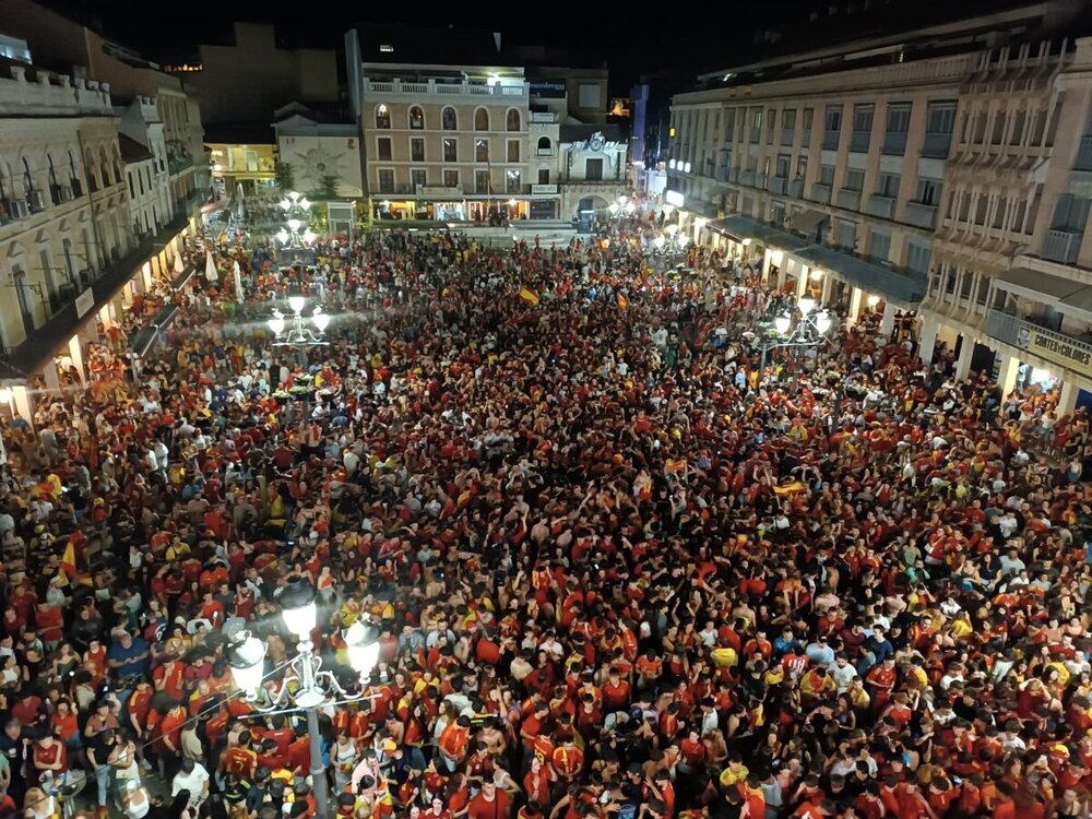 Ciudad Real vibra con la Roja