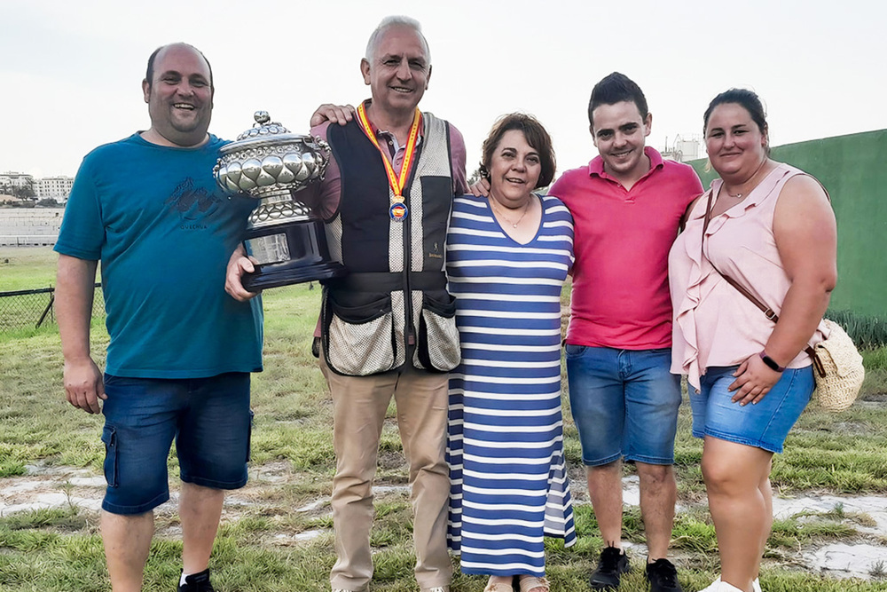 Pedro García, campeón de España de Tiro al Vuelo