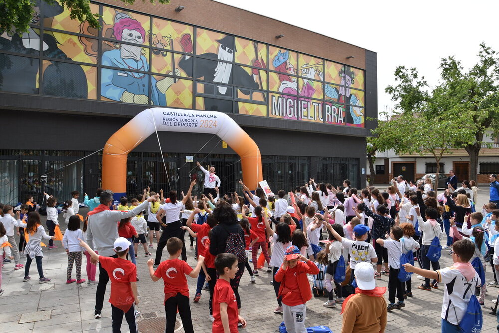 Miguelturra celebra el Día de Educación Física en la calle 