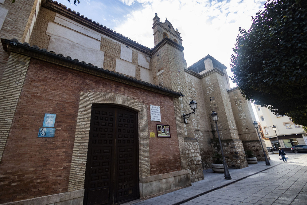 El patio del convento, primer espacio en abrir al público