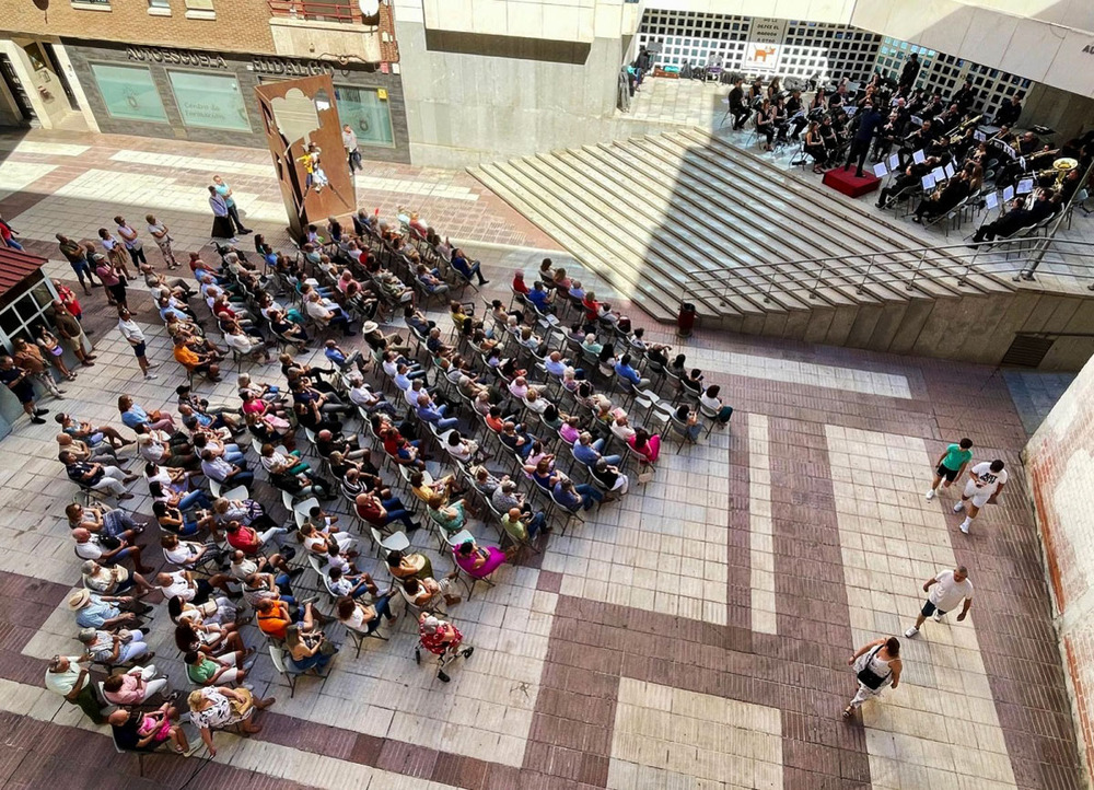 La Banda de Música ameniza las fiestas de Puertollano