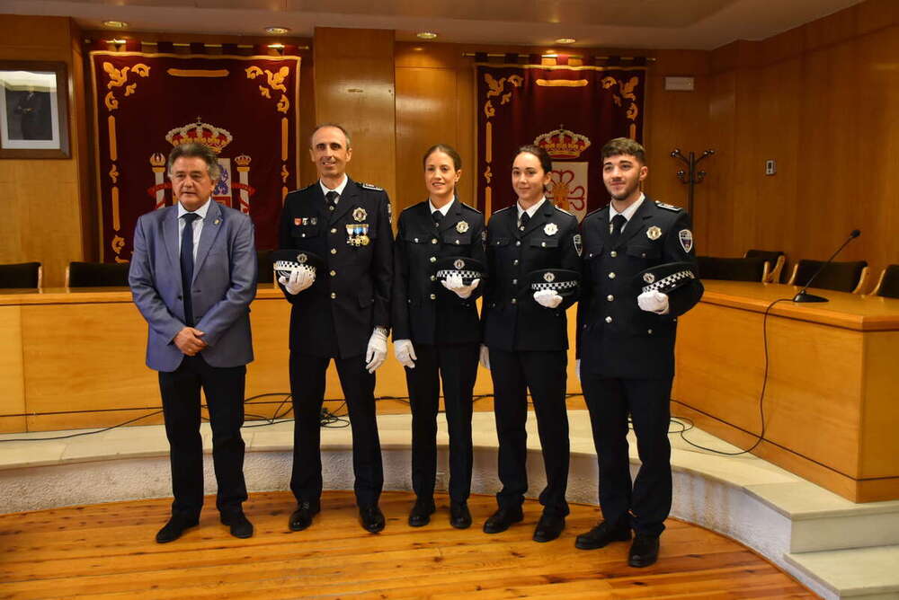 Daimiel incorpora tres nuevos policías locales a su plantilla