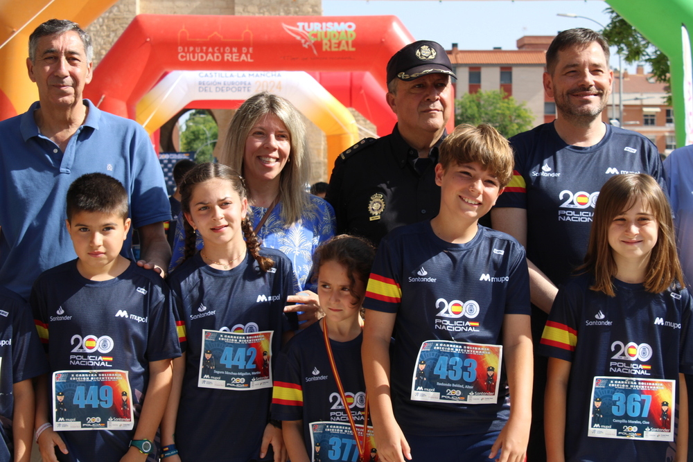 La Junta aplaude la carrera solidaria de la Policía Nacional