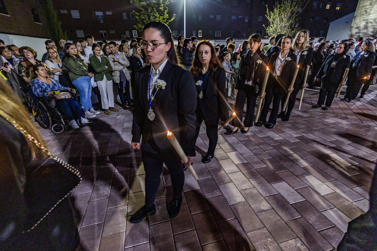 Semana Santa, procesión de la Dolorosa de Santiago, viernes de Dolores  / RUEDA VILLAVERDE