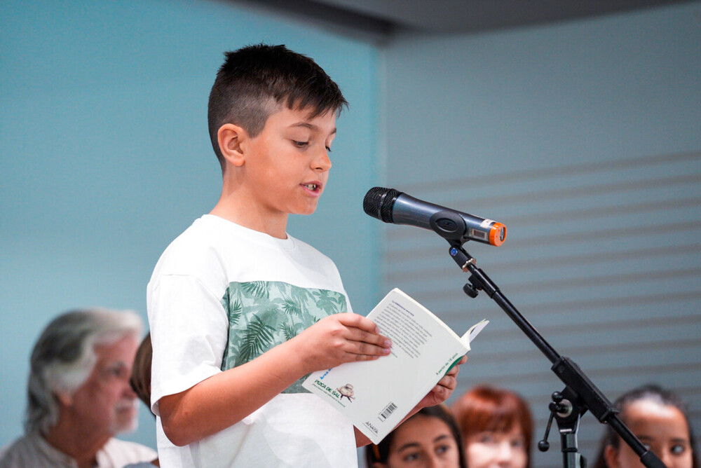 Un alcazareño, entre 'Los pequeños gigantes de la lectura'