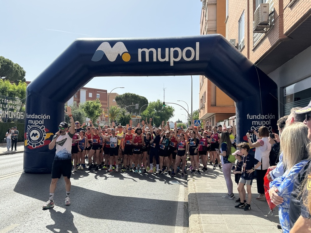 La Junta aplaude la carrera solidaria de la Policía Nacional