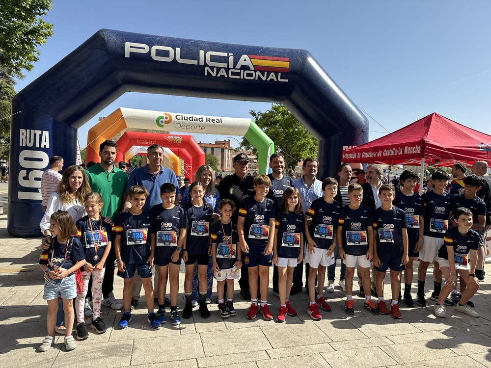 La Junta aplaude la carrera solidaria de la Policía Nacional