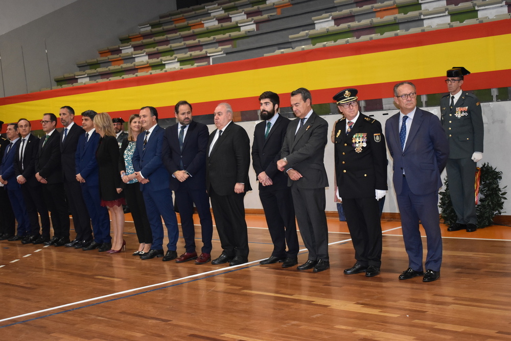 Ruiz Molina también ha felicitado a la Guardia Civil en Toledo