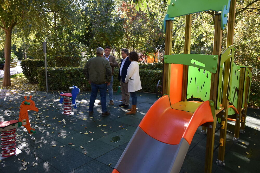 Inauguradas las nuevas zonas infantiles del parque San Isidro