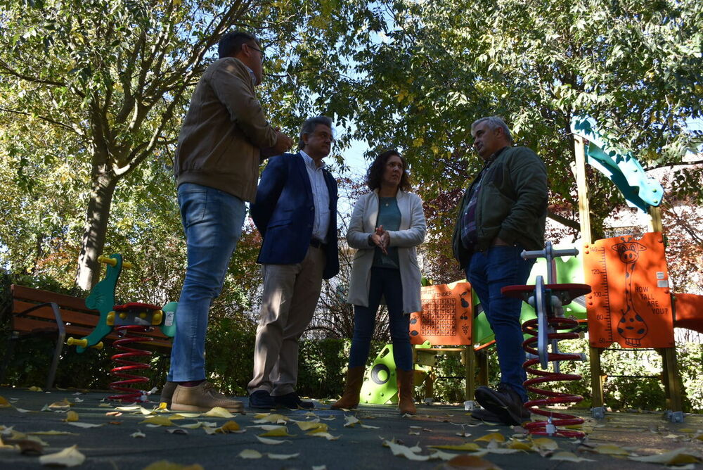 Inauguradas las nuevas zonas infantiles del parque San Isidro