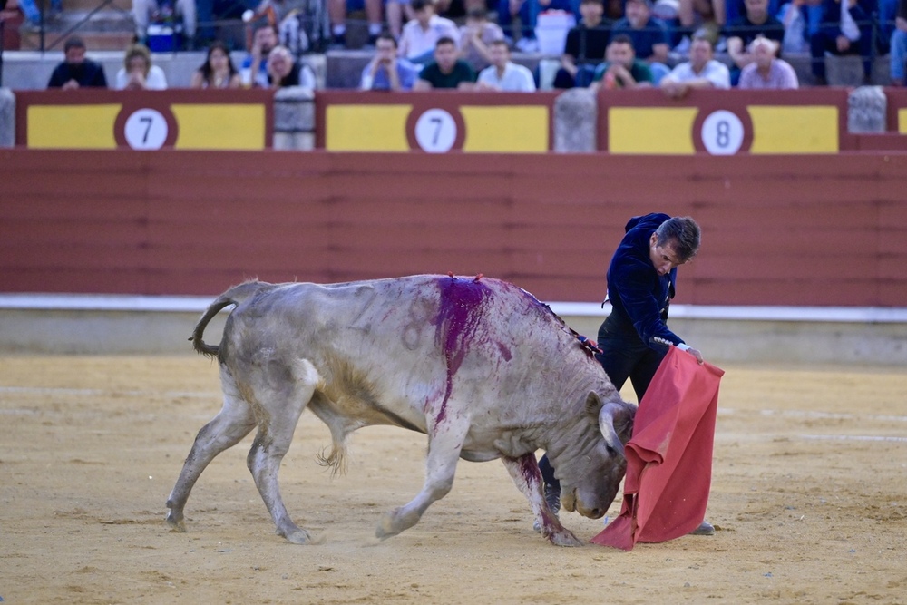 Aníbal Ruiz, durante una de sus faenas.