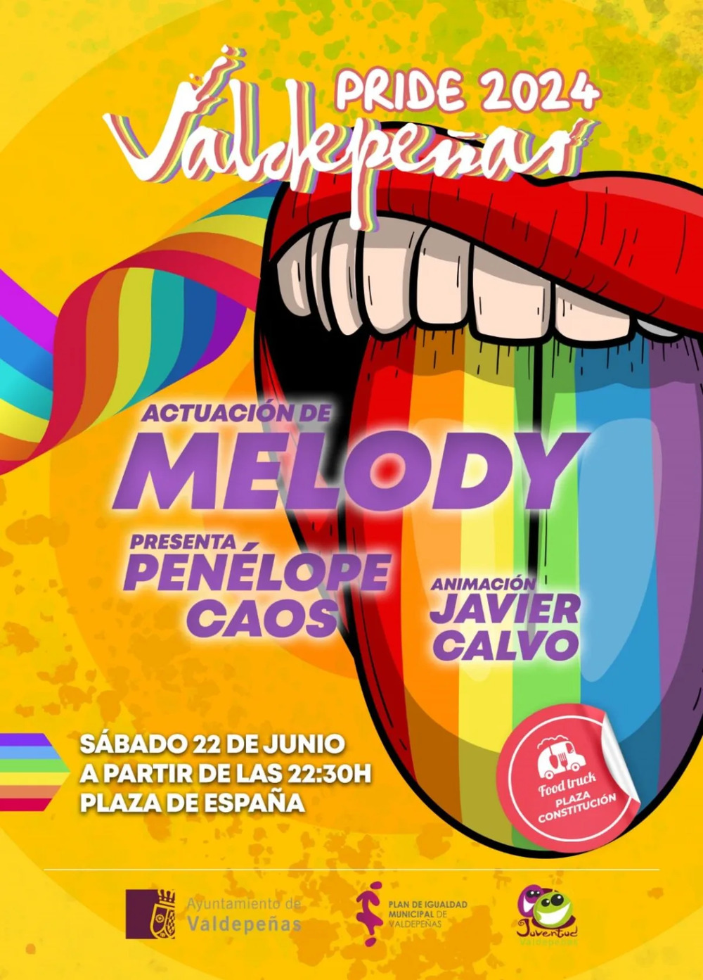 Melody, estrella este sábado de la fiesta Pride 2024