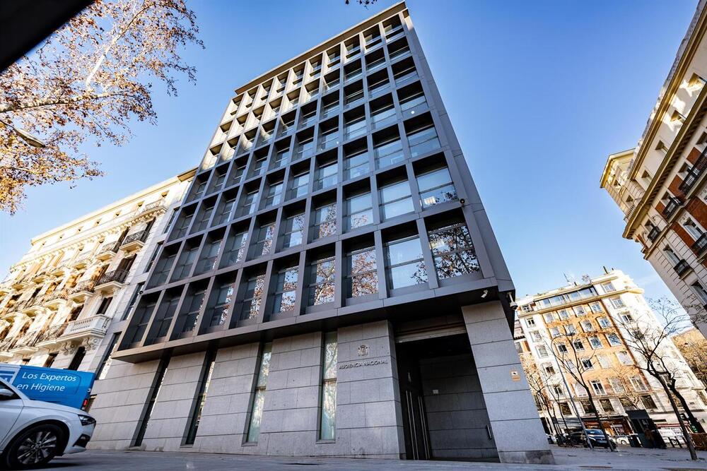 Vista de la fachada de la Audiencia Nacional en una imagen de archivo 