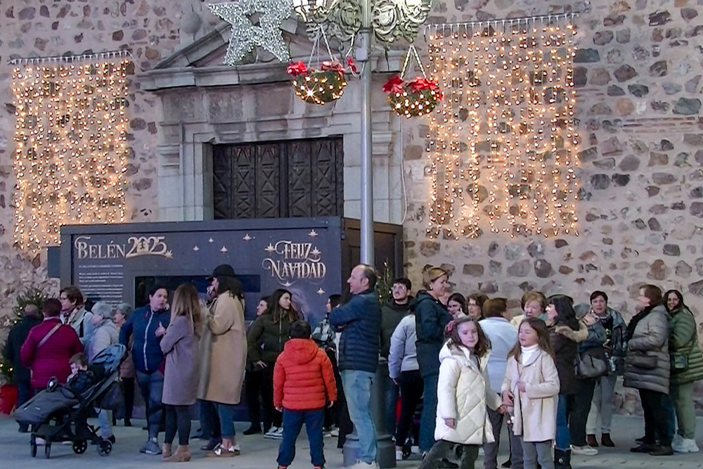 Alumbrado navideño de Almodóvar del Campo