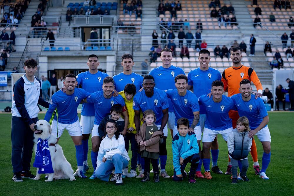 Equipo inicial que presentó el CD Manchego.