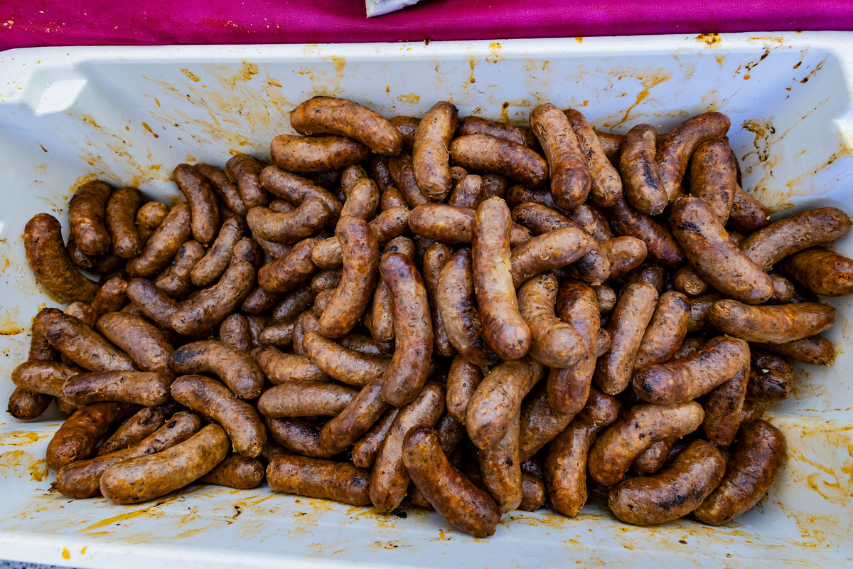 Día del chorizo en Puertollano, reparto del chorizo en Puertollano  / RUEDA VILLAVERDE