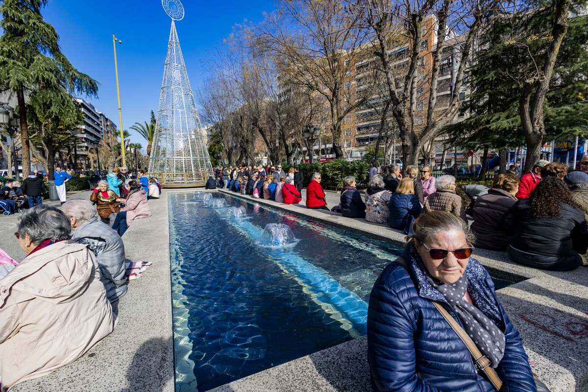 Día del chorizo en Puertollano, reparto del chorizo en Puertollano  / RUEDA VILLAVERDE