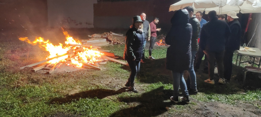 La lluvia condicionó San Antón pero no impidió su celebración