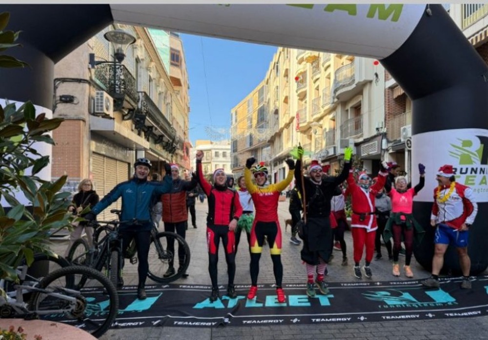 El Corricollano despide el año practicando deporte