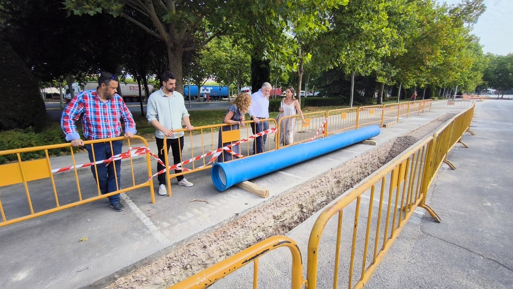 La capital destina 1,1 millones a la mejora de la red de agua