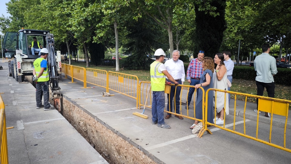 La capital destina 1,1 millones a la mejora de la red de agua