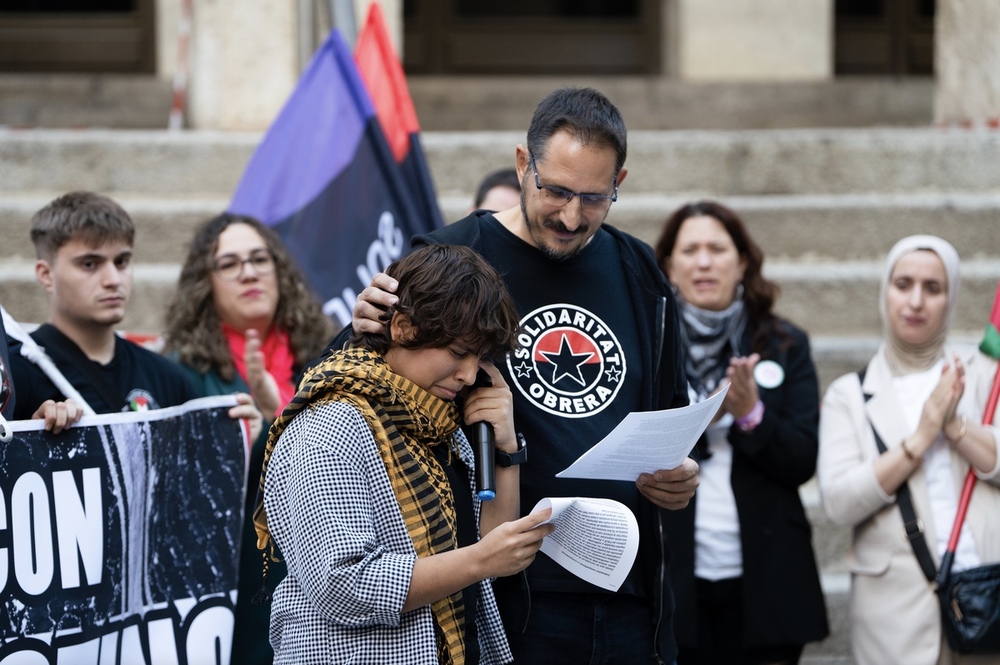 Podemos se adhiere a las concentraciones en apoyo a Palestina