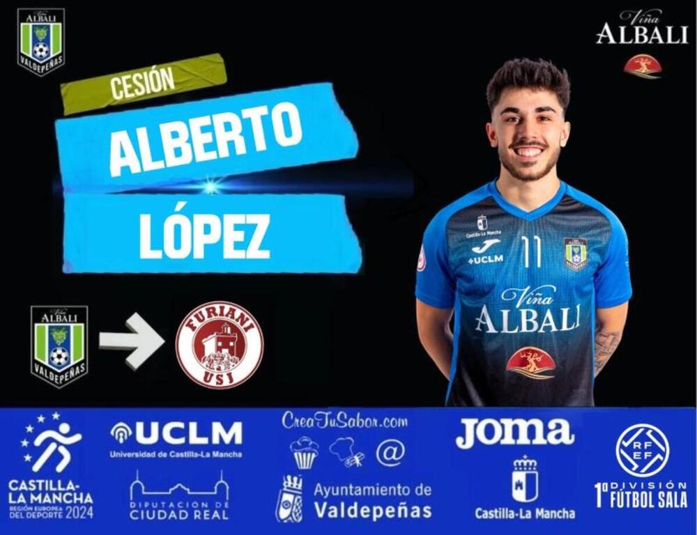 Alberto López sale cedido con destino Francia