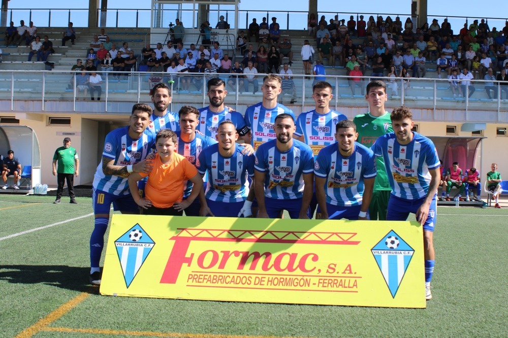 Once inicial del Villarrubia.