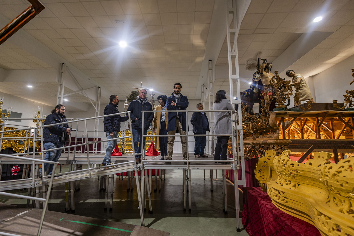 Exposición de Semana Santa Priostías, el arte de preparar la semana santa organizada por la Asociación de Cofradías de Semana Sana de Ciudad Real  / RUEDA VILLAVERDE