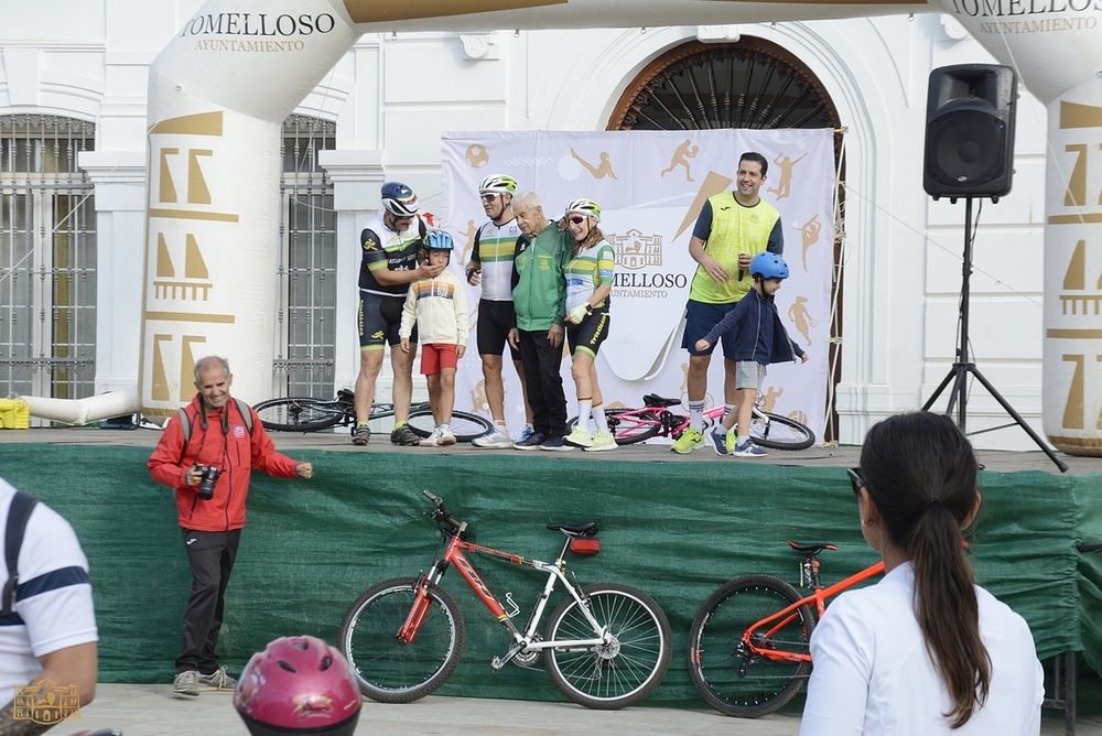 1.500 personas participan en el Día de la Bici