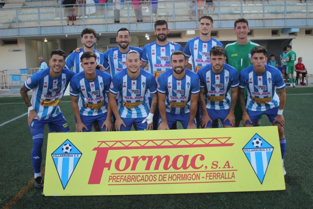 Un once inicial del Villarrubia.