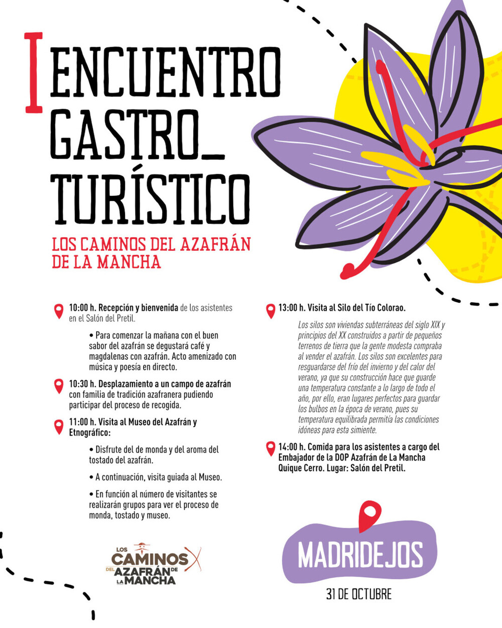 Caminos del Azafrán celebran un Encuentro Gastroturístico