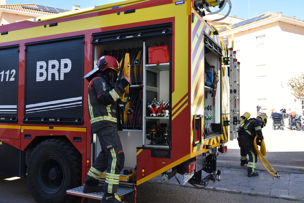 Rapidez y buena coordinación en el simulacro de ‘La Masiega’ 