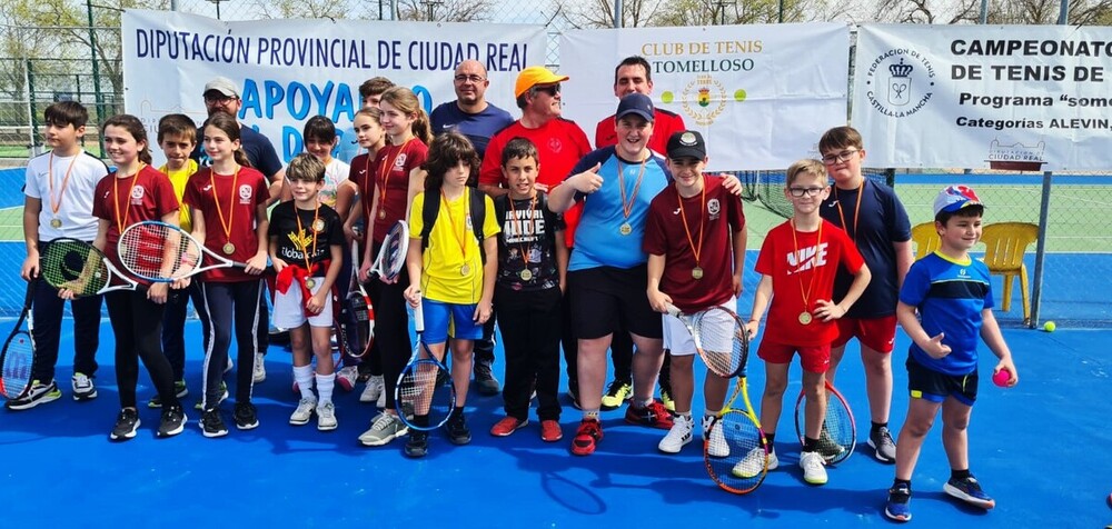 Jugadores participantes en la actividad paralela.