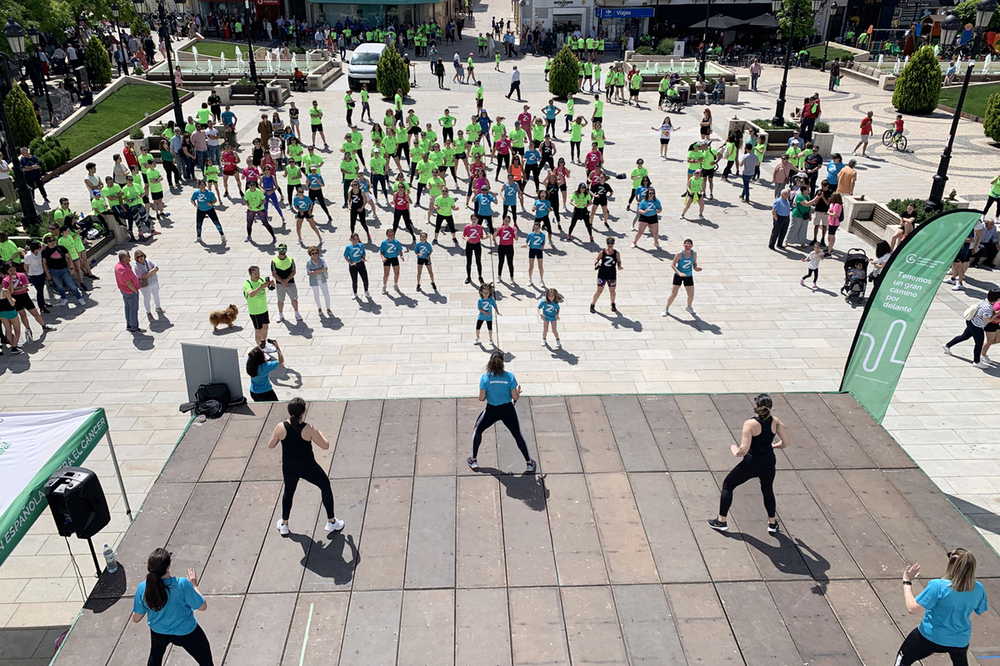 Tomelloso: 750 personas, en la Marcha contra el Cáncer 