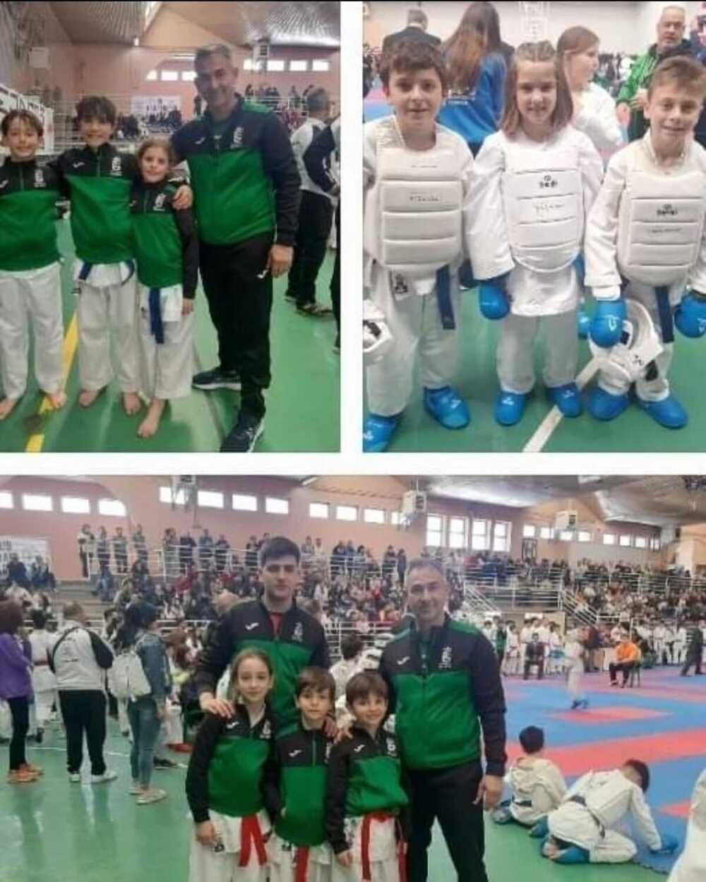 Integrantes del Karate Bolaños.