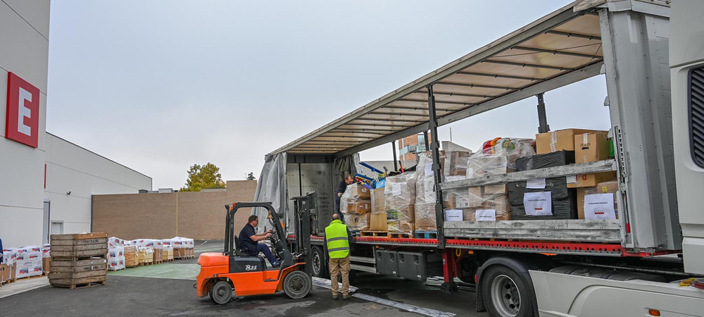 Parte a Algemesí contingente de ayuda solidaria ciudadrealeña