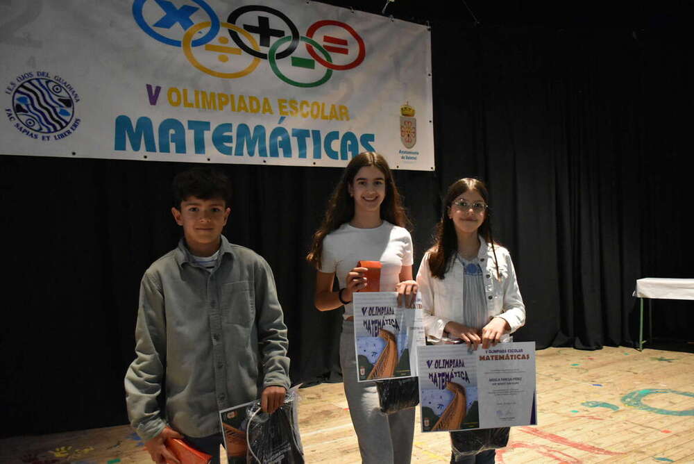 Cristina Díaz del Campo gana la olimpiada matemática escolar