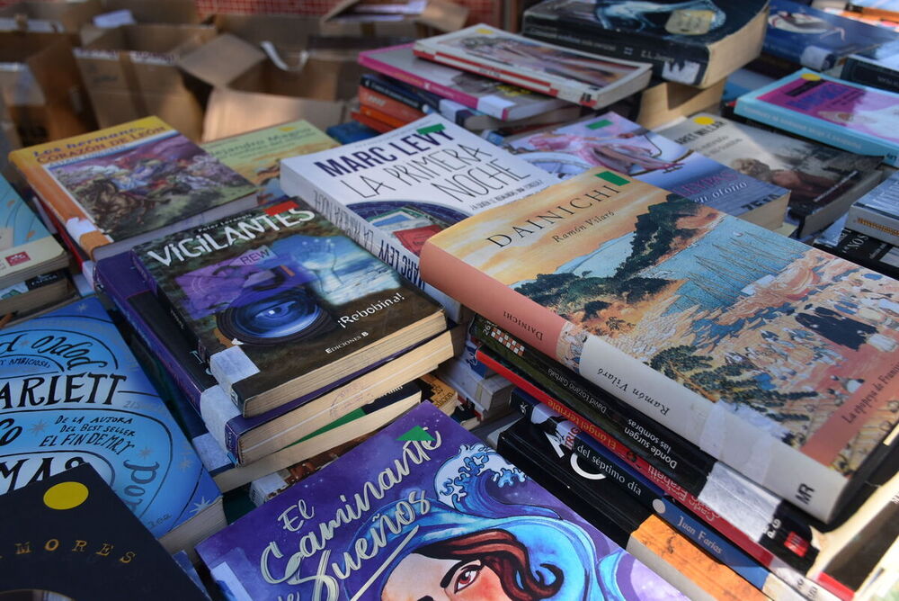 La Biblioteca saca a la calle su mercadillo solidario