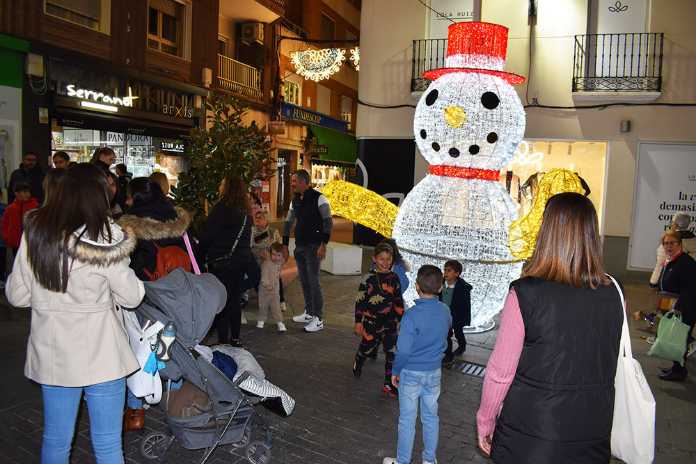 Puertollano enciende el alumbrado navideño