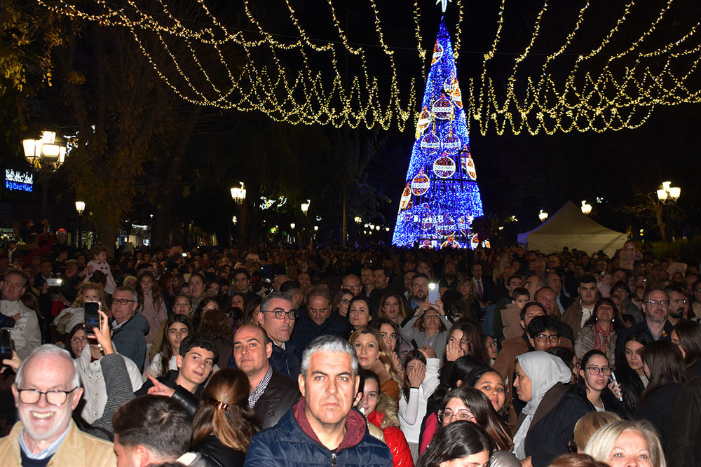 Puertollano enciende el alumbrado navideño