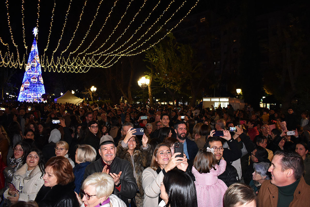 Puertollano enciende el alumbrado navideño