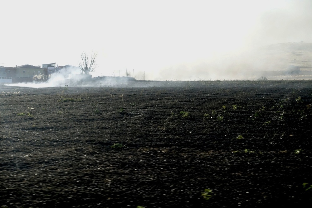 Extinguido el incendio forestal de Alhambra