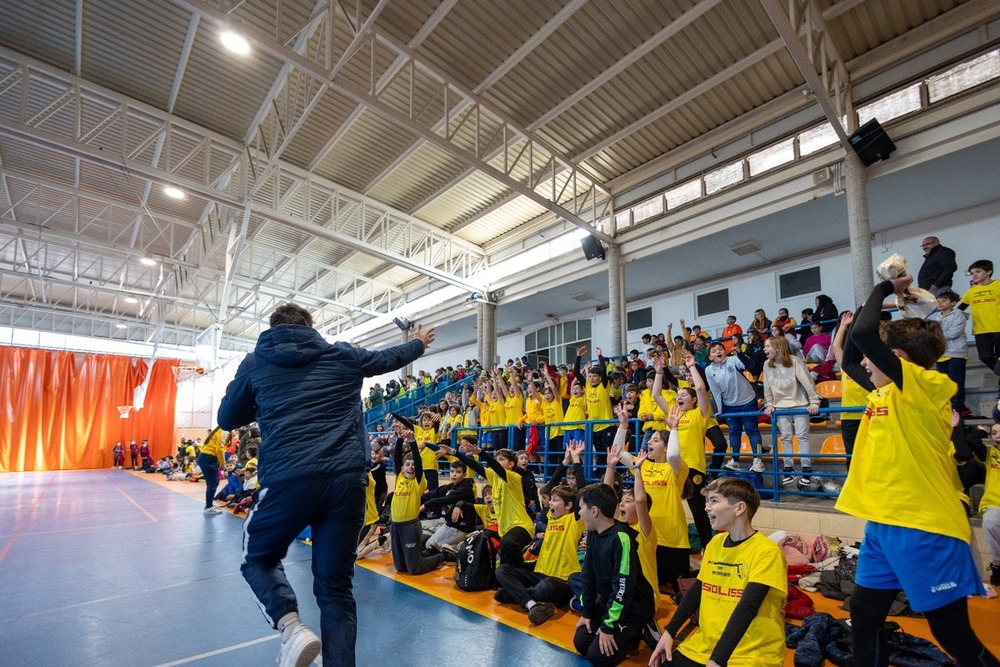 600 escolares participan en la Liga Intercolegios Soliss