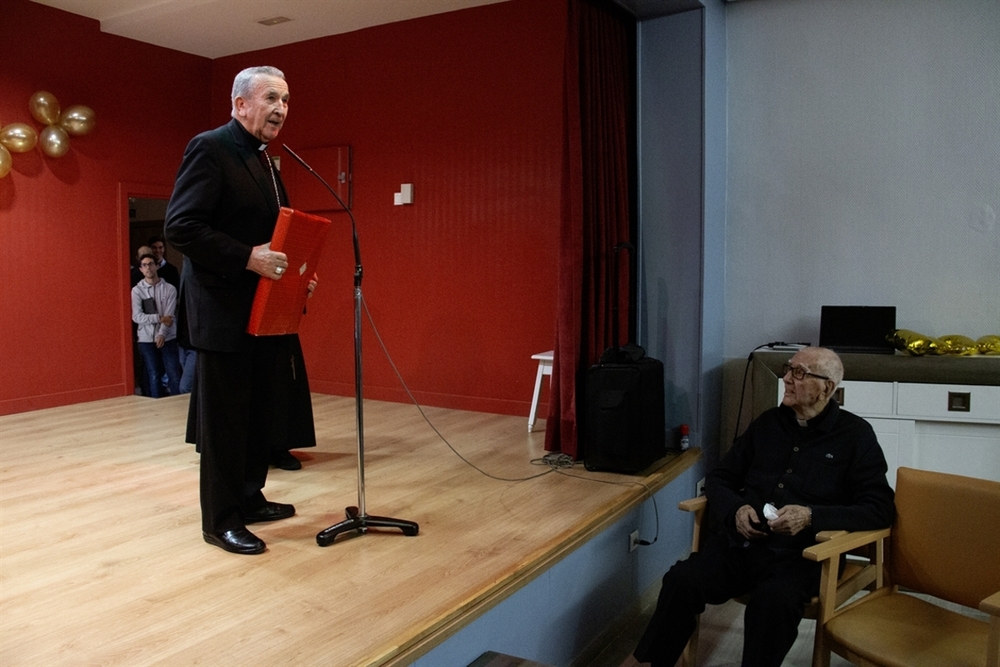 El sacerdote Rafael Pérez Piñero cumple 100 años 