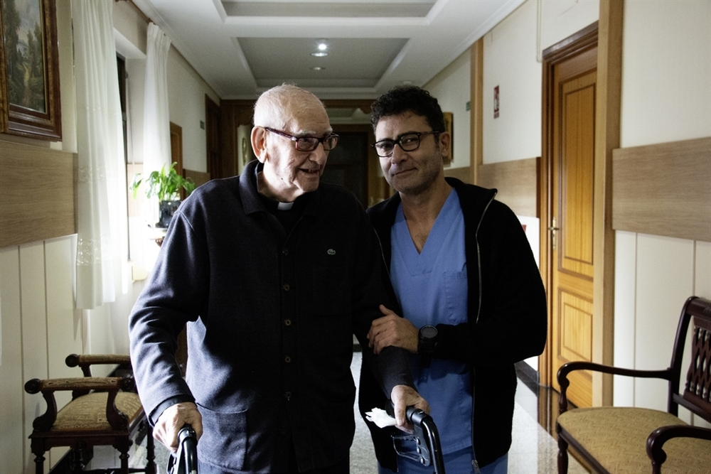 El sacerdote Rafael Pérez Piñero cumple 100 años 