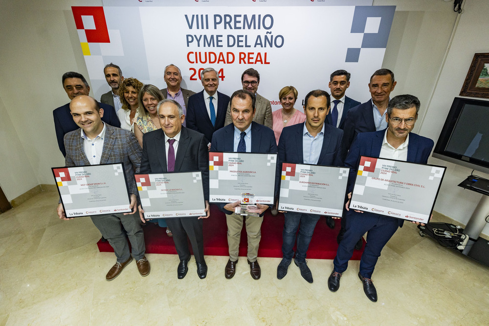 Productos Agrovin, premio Pyme del Año en Ciudad Real