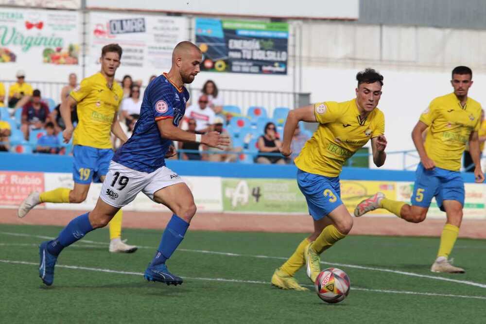 Imagen del partido entre la UD Socuéllamos y La Solana.