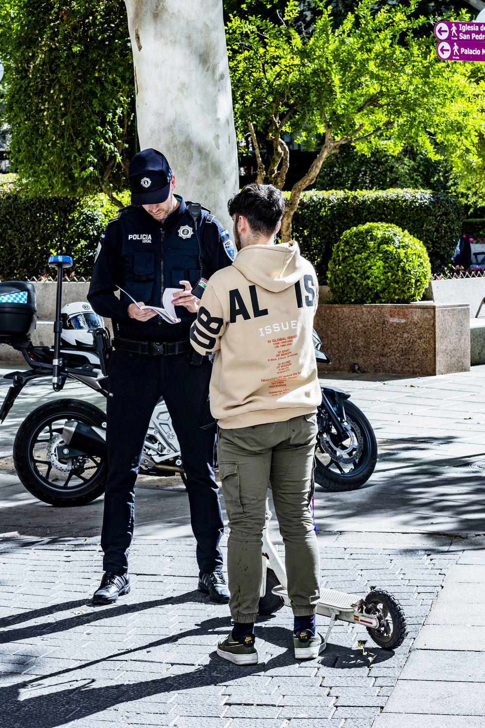 La Policía Local intensifica  el control de patinetes